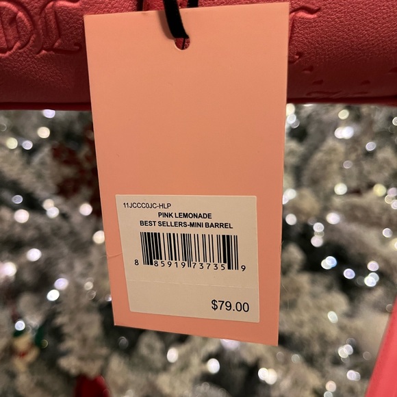 NWT Juicy Couture Pink Lemonade Mini Barrel - Picture 2 of 7